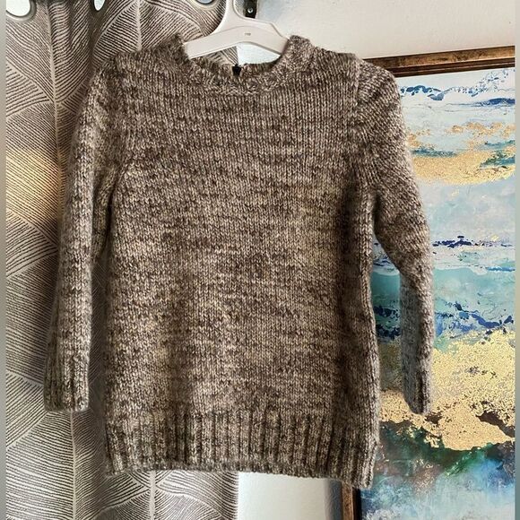 J CREW brown wool and alpaca women's sweater size small - Picture 1 of 10